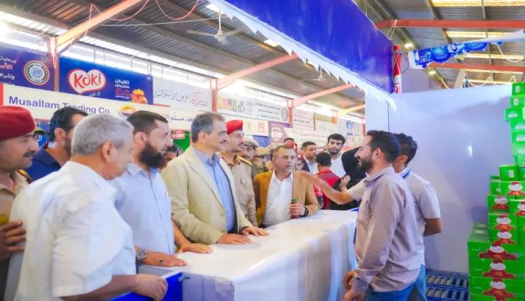 المحافظ لملس يدشن الخيمة الرمضانية التابعة للمؤسسة الاقتصادية عدن فرع مديرية المعلا