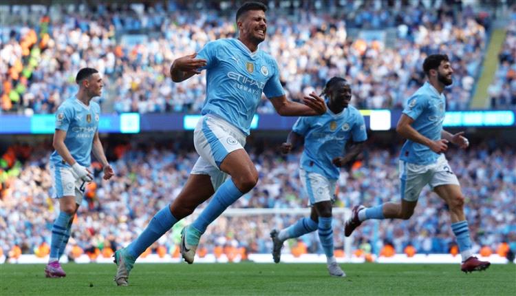 مانشستر سيتي يتوج بلقب الدوري الإنجليزي