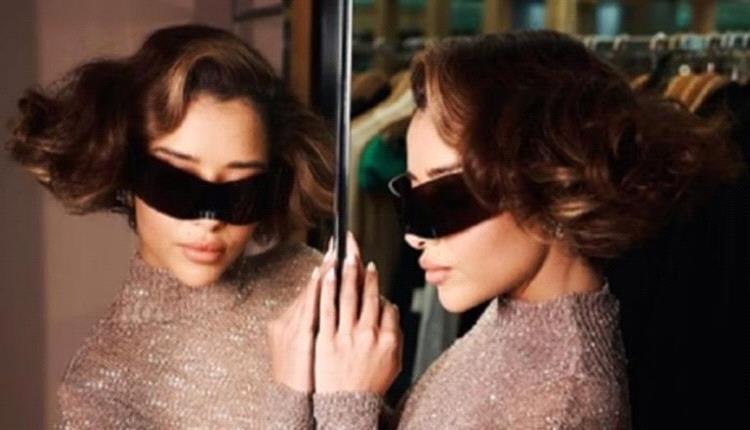 بلقيس فتحي تتألق بإطلالة فضية في باريس (صور)