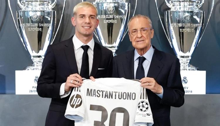 بالرقم 30.. ريال مدريد يقدم لاعبه الجديد ماستانتونو
