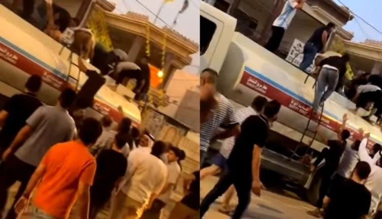 داخل صهريج نفط.. محاولة إنقاذ طفل تنتهي بمأساة عائلية في العراق
