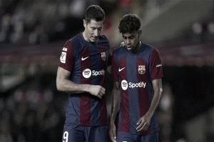 "يويفا" يصدم برشلونة!.. عقوبات على يامال وليفاندوفسكي بسبب المنشطات
