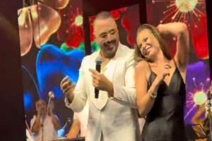 باميلا الكيك تُشعل الجدل مجددًا برقصها مع رامي عياش (فيديو)