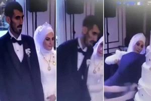 بسبب الإجهاد.. عريس يفقد الوعي في حفل زفافه
