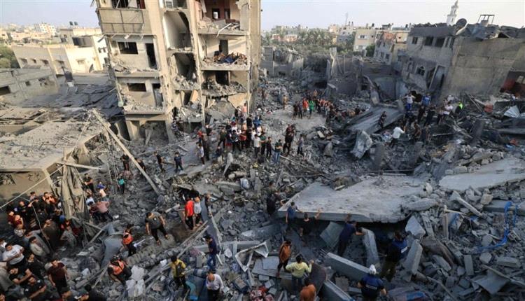 استشهاد 14 فلسطينياً بعدة غارات إسرائيلية على غزة
