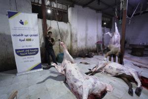 مؤسسة أولاد الصغير التنموية تنفذ مبادرة توزيع لحوم الأضاحي على 400 أسرة 