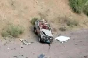 في حادث مروري مروع .. وفاة زوجة وابنة مدير مدرسة في باجل بالحديدة
